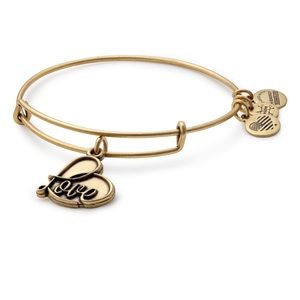 Alex and Ani love heart bangle